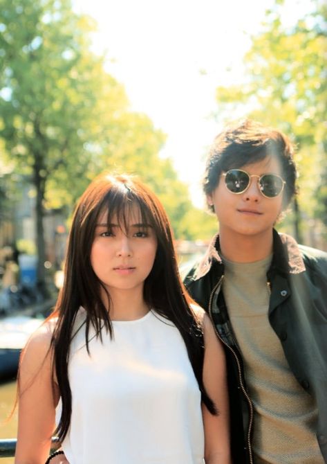 When in Amsterdam 💙 | The Hows Of Us  kathryn bernardo | daniel padilla | kathniel © Kathniel Movies, Katheryn Bernardo, Kathryn Bernardo Hairstyle, Kathryn Bernardo Outfits, Coachella Party, Daniel Padilla, Kathryn Bernardo, Blue Hearts, Haircuts Straight Hair