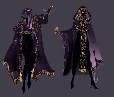 Necromancer Oc, Priestess Character Design, Clothing Design Sketches, Arte Inspo, Fashion Design Drawings, Drawing Clothes, 판타지 아트, Fantasy Clothing, Fantasy Fashion