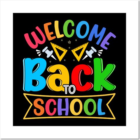 Welcome Back To School Funny First Day Of School Preschool Pre-K TeacherFirst Day Pre-K Preschool Teachers -- Choose from our vast selection of art prints and posters to match with your desired size to make the perfect print or poster. Pick your favorite: Movies, TV Shows, Art, and so much more! Available in mini, small, medium, large, and extra-large depending on the design. For men, women, and children. Perfect for decoration. First Day Of School Preschool, Back To School Funny, Preschool Teachers, Welcome To School, School Funny, School Decor, Welcome Back To School, Preschool Teacher, School Decorations