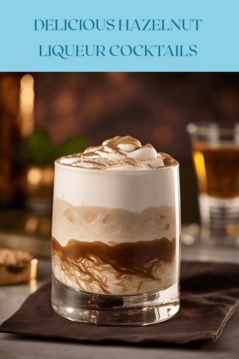 Indulge in the irresistible flavors of hazelnut liqueur through delightful recipes like the Nutty Irishman and Hazelnut White Russian. Treat yourself to a rich and creamy experience with each luxurious sip. Chocolate Covered Pretzel Shot, Irish Cream Cocktails, Pancake Shot, Nutty Irishman, Cream Cocktails, Liqueur Cocktails, Russian Chocolate, Creamy Cocktails, Desserts In A Glass