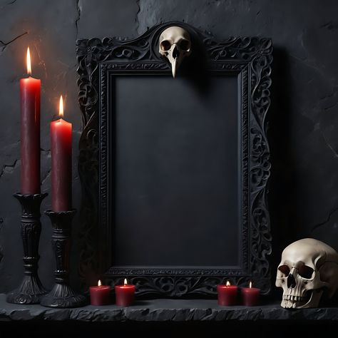 Step into the dark elegance of gothic and Victorian aesthetics with our 20 Pieces of Gothic Frame collection. Perfect for designers, artists, and home decor enthusiasts, these frames provide a luxurious and haunting backdrop for your artwork, adding a touch of historical charm and sophistication. 🖼️ What You Get: 1. Premium Gothic Frame Mockups:20 High-Quality Gothic Frames: Each frame is meticulously designed to showcase the intricate details of gothic, baroque, and Victorian styles, perfect f Gothic Picture Wall, Victorian Gothic Halloween Decor, Gothic Interior Design Victorian, Gothic Bed Frame, Gothic Picture Frame, Gothic Frames, Victorian Gothic Aesthetic, Victorian Aesthetics, Victorian Gothic Decor