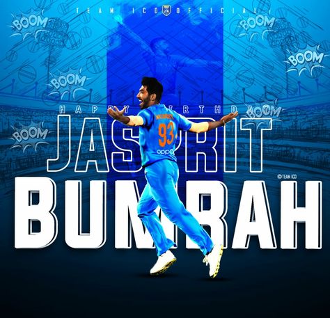 A happy birthday to JaspritBumrah, who turns 27 today 🥳 Jaspreet Bumrah Birthday, Jaspreet Bumrah, Jasprit Bumrah, Indian Team, Cricket Poster, India Facts, Happy Birthday Posters, Birthday Poster, Happy Birthday