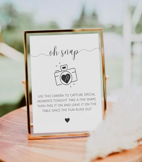 Guestbook Signs, Cloud Baby Shower Theme, 2024 Minimalist, Disposable Camera Wedding, Wedding Camera, 2024 Printable, Modern Wedding Ceremony, Elegant Wedding Reception, Signing Table Wedding