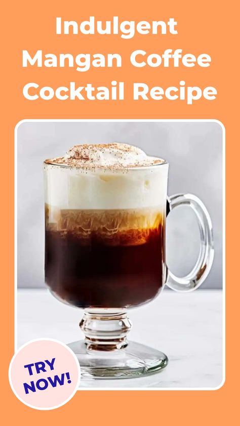 Explore the rich, smooth taste of the Mangan Coffee cocktail, featuring coffee, rum, Kahlua and Irish cream. It’s an amazing coffee drink with a kick. Pumpkin Pie Martini Recipe, Irish Cream Drinks, Kahlua Drinks, Pumpkin Pie Martini, Cocktail Party Drinks, Party Food Bar, Hot Cocktails, Rum Recipes, Irish Coffee Mugs