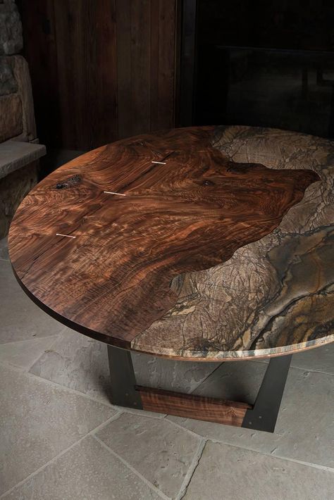 Pedestal Dining Room Table, Granite Dining Table, Granite Coffee Table, Granite Table, Wood Slab Table, Stone Table Top, Diy Dining Table, Walnut Furniture, Oval Dining Table