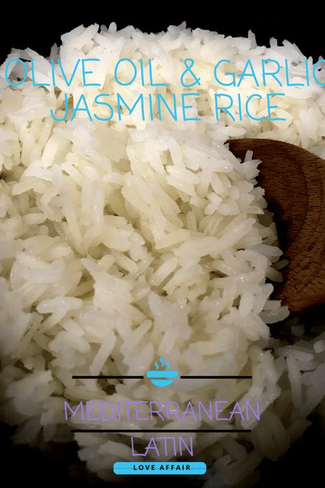 Several of the Albanian & Bolivian dishes I have learned to cook for my family are stews or some kind of roasted meat/chicken. Usually I serve these dishes with a side of rice, especially for the children since they do like to mix rice with veggies. So I wanted to share with you my go to rice recipe, I use jasmine rice because of its flavorful and aromatic qualities. Garlic Jasmine Rice, Garlic Rice Recipes, Rice With Veggies, Rice Sides, Jasmine Rice Recipes, Bolivian Food, Albanian Recipes, Garlic Rice, Grain Bowls