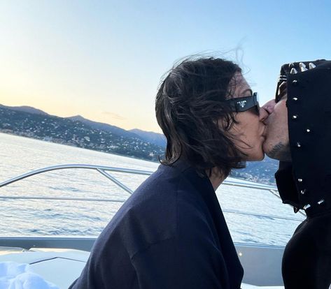 Kourtney Kardashian Kisses Travis Barker in Steamy Snaps from Their Trip to Italy: 'That's Amore' Kourtney And Travis Aesthetic, Kourtney And Travis, Kardashian Mother, Kourtney Kardashian Style Travis Barker, Travis Barker And Kourtney Kardashian, Kourtney Kardashian And Travis Barker Kissing, Black Heart Emoji, Kourtney Kardashian Instagram, Just Like Heaven