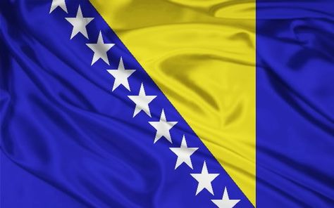 Bosnian flag Bosna I Hercegovina Zastava, Bosnian Language, Bosnian Flag, Bosnia Flag, Herzegovina Flag, National Anthem, Eu Flag, Bosnia And Herzegovina, Tool Set