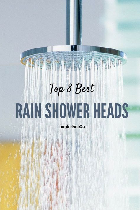 Top 8 Best Rain Shower Heads #completehomespa #rainshowerheads #chs Master Bath Shower Fixtures, Showers With Rain Shower Heads, Shower With Rain Head And Shower Head, Rain Showers Bathroom, Rainhead Shower Head From Ceiling, Rainfall Shower Head With Handheld, Best Shower Heads For Pressure, Rainhead Shower Master Bath, Rain Head Shower Master Bath