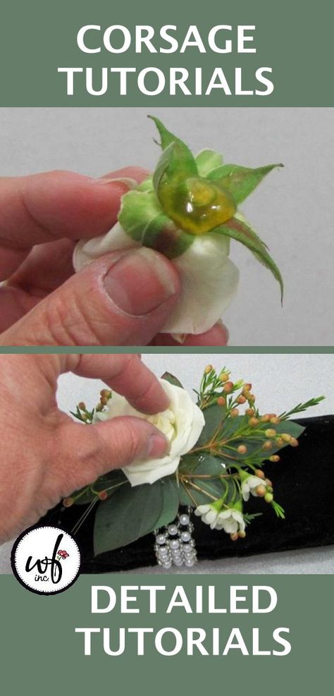 Making Corsages Wrist, Corsage Alternatives Diy, Coursage Diy How To Make A, Making Corsages Diy, Corsage Diy Wristlet, How To Make A Corsage Wristlet For Prom, How To Make Corsages Step By Step, How To Make A Wrist Corsage Diy, Diy Corsage Wristlet How To Make