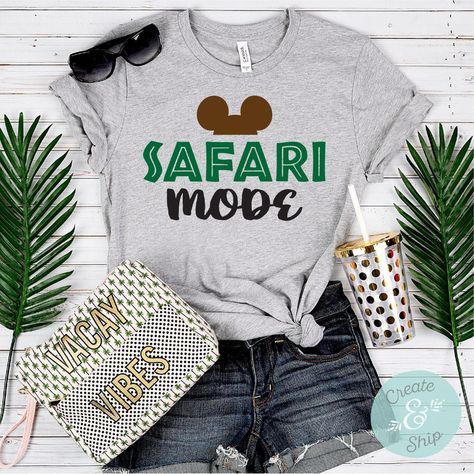 Safari Mode Shirt Animal Kingdom Shirts Disney Family Shirt | Etsy Disney Family Shirt, Disney World Shirt, Kids Disney Shirts, Animal Kingdom Shirts, Cute Disney Outfits, Family Disney Trip, Disney World Outfits, Disney Trip Shirts, Disney World Shirts