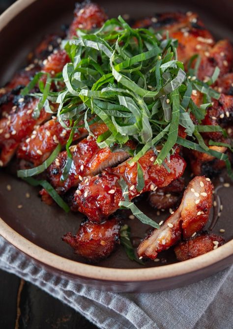 Asian Recipes Authentic, Korean Recipes Authentic, Bbq Chicken Healthy, Chicken Bulgogi, Korean Bbq Chicken, Authentic Asian Recipes, Chicken Bbq, Korean Chicken, Chicken Healthy