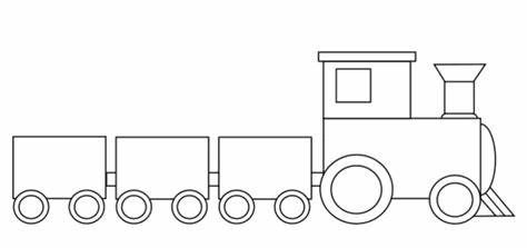 Cars Template, Trains Preschool, Train Clipart, Train Template, Train Silhouette, Train Coloring Pages, Monogram Maker, Train Drawing, Svg Templates