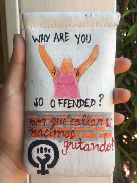 #feminist #equality #art #crafts Activist Art, Feminism Quotes, Grl Pwr, Honest Tea, Power Girl, Art Crafts, Tea Bottle, Quotes, Art