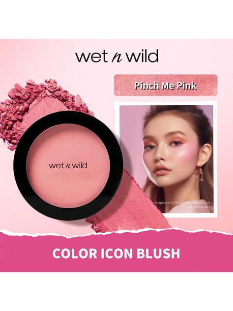 wet n wild Color Icon Blush-Pinch Me PinkI discovered amazing products on SHEIN.com, come check them out! Pinch Me, Pink Collars, Wet N Wild, Amazing Products, Beauty Health, Blush Pink, Blush, Makeup, Pink