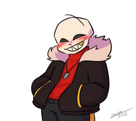 Weird Person, Fell Sans, Underfell Sans, Red