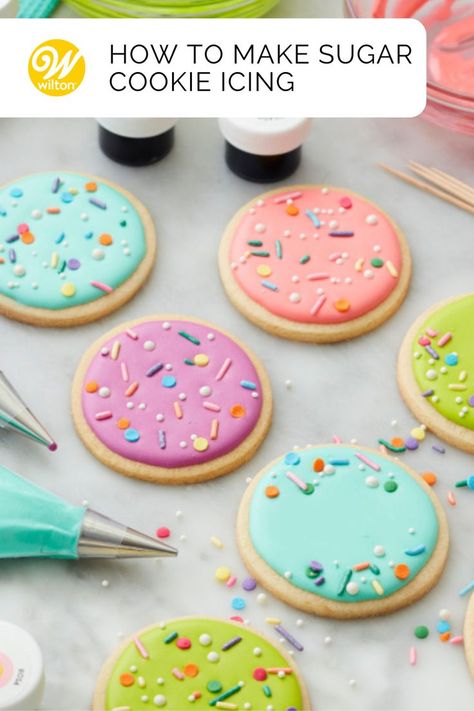 Sugar Cookie Icing With Karo Syrup, Flooding Frosting Recipe, Outline Icing For Sugar Cookies, Royal Icing Recipe Wilton, Decorator Cookie Icing, Wilton Royal Icing Recipe For Cookies, Flow Icing For Cookies, Royal Icing Alternative, How To Make Flooded Cookies