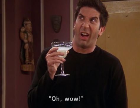 oh wow ross Ross Friends, Ross Geller, Joey Tribbiani, Phoebe Buffay, Friends Moments, Chandler Bing, Boyfriend Humor, Tv Quotes, Friends Tv Show