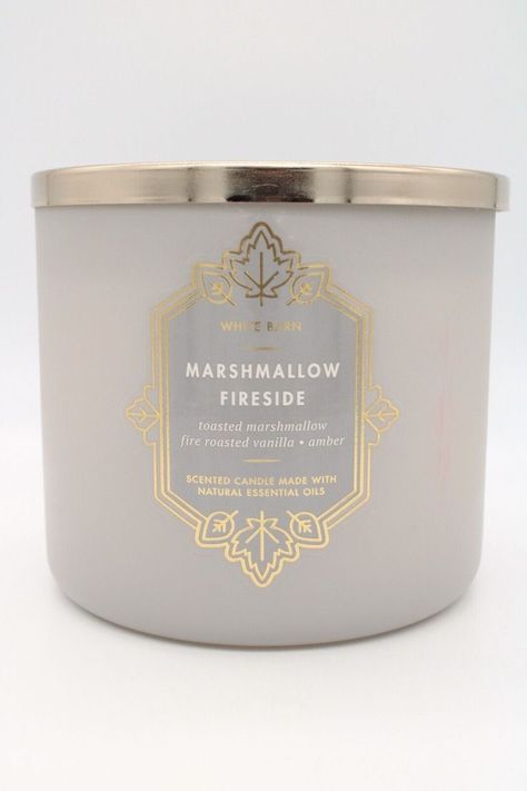 Bath And Bodyworks Candle, Bath And Body Candles, Candles Bath And Body Works, Dw Candles, Marshmallow Fireside Candle, Candle Bath And Body Works, Marshmallow Fireside, 16th Birthday Wishes, Marshmallow Candle