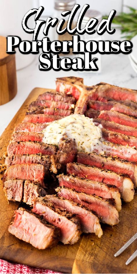 Beef Porterhouse Steak Recipe, How To Cook Porterhouse Steak, Porterhouse Steak Recipe Grill, Porterhouse Steak Recipe, Grilled Porterhouse Steak, Tomahawk Steak Recipe, Tomahawk Ribeye, Cowboy Steak, Grilled Ribeye Steak