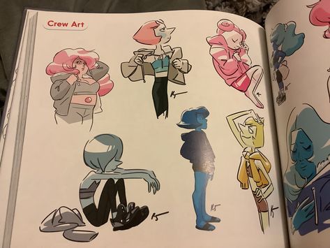 Steven Universe Crew Art, Pearl Design Steven Universe, Steven Universe End Of An Era, Steven Universe Jacket, Steven Universe Concept Art, Steven Universe Art Style, Steven Universe Pearls, Pearls Steven Universe, Zircon Steven Universe