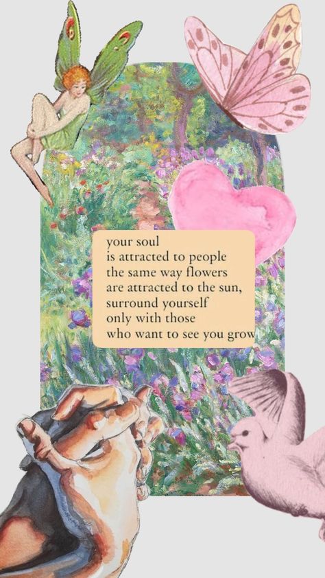 #flower#fairy#quotes#fairycore#cutsie Fairy Quotes, Angel Tarot Cards, Angel Tarot, Vintage Poster Art, Flower Fairy, Self Care Activities, Heart And Mind, Aesthetic Iphone Wallpaper, Tarot Cards