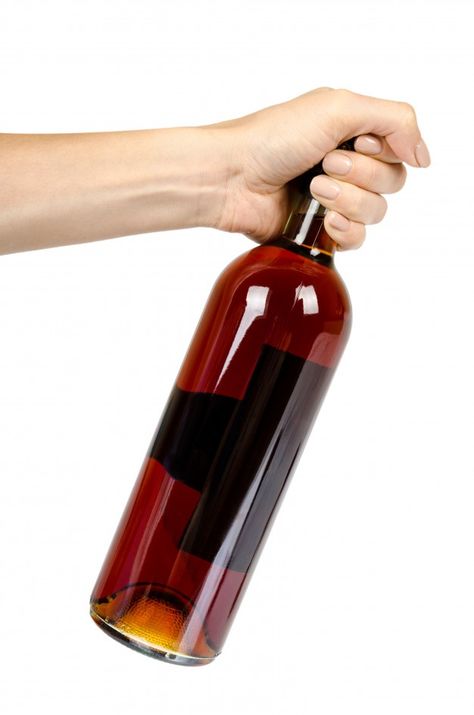 Bottiglia chiusa di vino con il concetto... | Premium Photo #Freepik #photo #festa #mano #rosso #vino Premium Photo, Rosé Wine Bottle, Rose Wine, Wine Bottle, Wine, Drinks