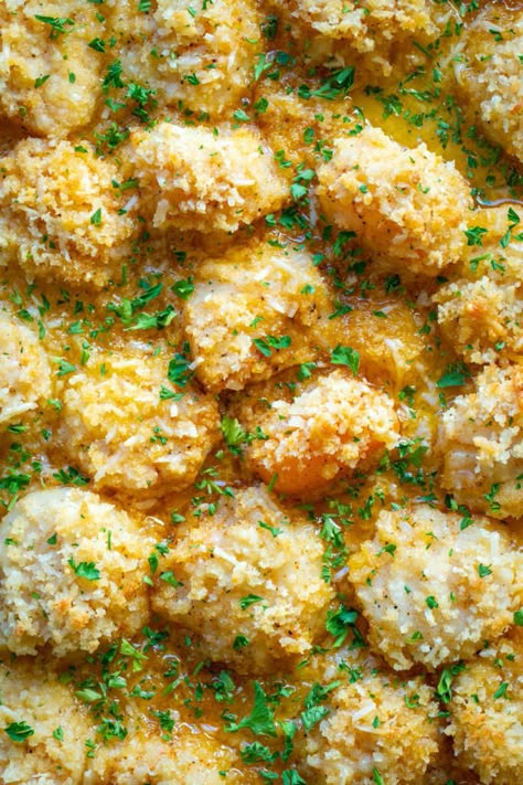 Magic Crispy Baked Scallops | 12 Tomatoes Baked Scallops Bread Crumbs, Easy Scallop Recipes, Crispy Baked Shrimp, Anniversary Food, Easy Bakes, Summer Grill, Scallop Dishes, Baked Scallops, 7 Fishes