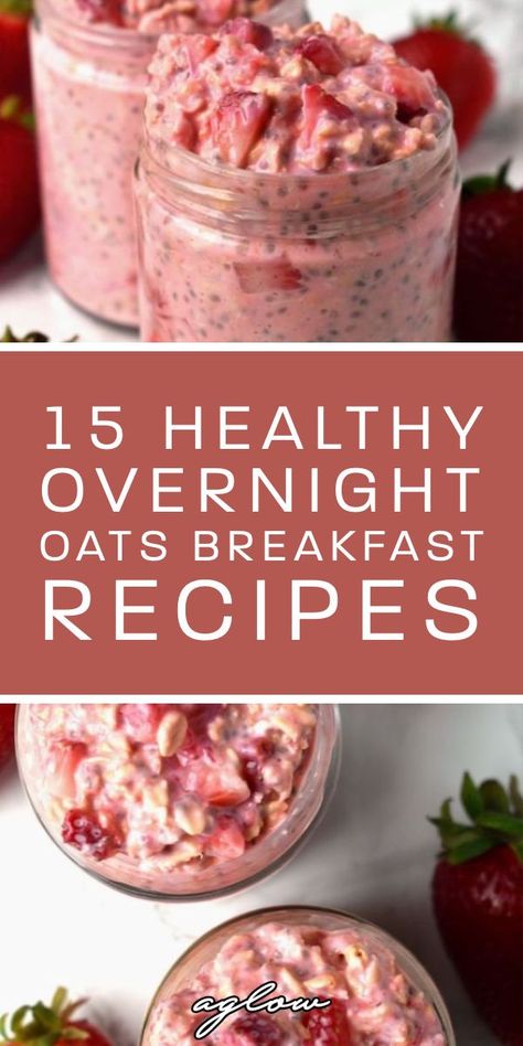 Overnight Oat Recipes For Diabetics, Healthy Overnight Oats Banana, Healthy Brakefast Ideas Mornings, Instant Overnight Oats Recipes, Overnight Oats To Lower Cholesterol, Best Overnight Oats Recipe Healthy, Golo Diet Recipes Breakfast, Golo Breakfast Recipes, Healthy Overnight Oats Clean Eating