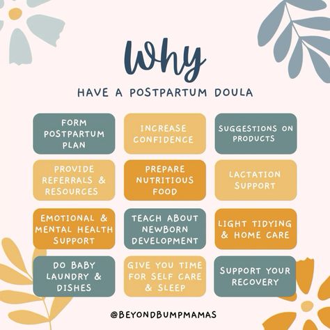 In traditional societies, postpartum people are often surrounded by caring family members who have wisdom and experience to offer.   This type of help is not often available for new parents internationally. That is where a doula comes in! Postpartum doulas are trained in postpartum adjustment, newborn characteristics, care, feeding, development, and promoting parent-infant bonding.   They are there to focus on the parents as they process the birth experience, work through new decisions, and learn new parenting skills.   #postpartumdoula #newmomsupport #fourthtrimester #postpartumsupport #newborn #momlife Doula Post Ideas, Holistic Birth, Doula Quotes, Postpartum Doula Business, Doula Resources, Birth Support, Becoming A Doula, Birth Prep, Doula Care