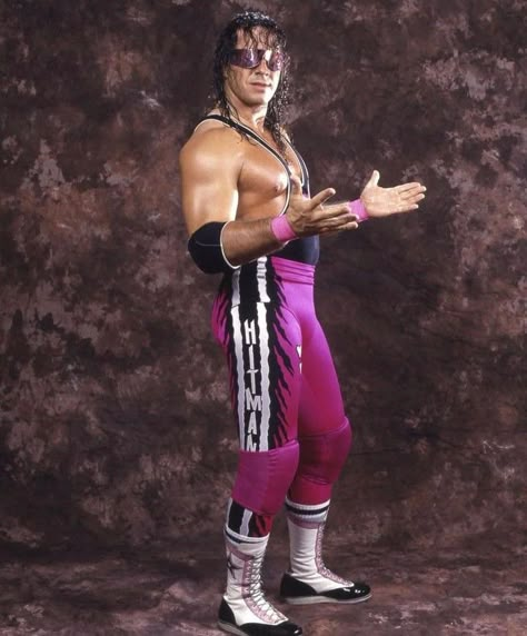 Hitman Hart, Bret Hart, Watch Wrestling, Hunks Men, Wwe World, Iconic Moments, Ric Flair, Celebrity Stars, 90s Era