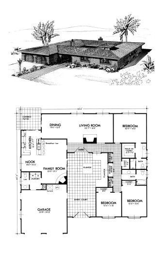 Prairie House Plans, Hacienda House Plans, Hacienda House, Darwin Martin House, Southwest House, Prairie House, Prairie Style Houses, Martin House, Courtyard House Plans