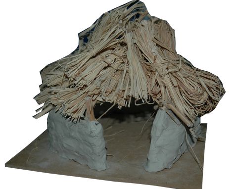 Build a mini-roundhouse! Stone Age Boy, Stone Age Ks2, Stone Age Display, Stone Age Houses, Stone Age Activities, Stone Age Art, Wattle And Daub, Ancient History Archaeology, Architecture Portfolio Design