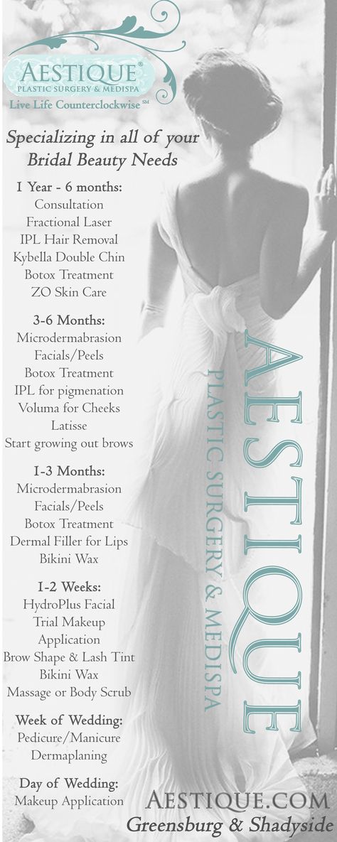 Aestique's Bridal Timeline Bridal Timeline, Bridal Facial, Fractional Laser, Facial Peel, Ipl Hair Removal, Elegant Beauty, Wedding Timeline, Double Chin, Bridal Beauty