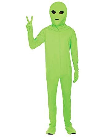 Adult Alien Fancy Dress Costume Extra Large Space Alien Costume, Alien Hand, Scary Alien, Alien Halloween, Mens Fancy Dress, Alien Costume, Green Alien, Space Outfit, Fancy Dress Party