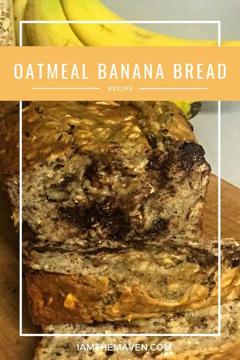 I love using leftover bananas in oatmeal banana bread. This oatmeal chocolate chip banana bread is one of my favorites. Banana bread recipes are great for potlucks and freeze well. Leftover Bananas, Oatmeal Banana Bread, The Best Oatmeal, Chocolate Chip Banana Bread Recipe, The Best Banana Bread, Oatmeal Banana, Chocolate Chip Bread, Oatmeal Bread, Chex Mix Recipes