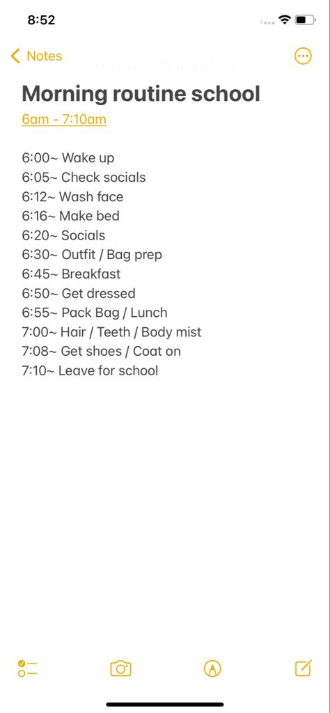 Here is a school routine for 6am to 7:10am! Comment for more times! School Routine 6 To 7, Morning Routine 6 Am To 7 Am, 6am Morning Routine Schedule, Before School Routine For Teens, 7:00 Am Morning Routine, Morning Routine 6:00 To 7:00, 6am Morning Routine For School, Morning Routine School 7:00, School Morning Routine 6:00 Am