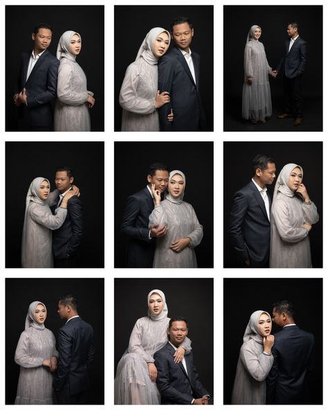 Prewedding Ideas Casual Hijab Studio, Prewed Studio Casual, Prewedding Ideas Indoor, Ide Foto Prewedding, Prewedding Photography Studio, Prewed Indoor, Prewed Studio, Prewedding Studio, Pose Prewedding