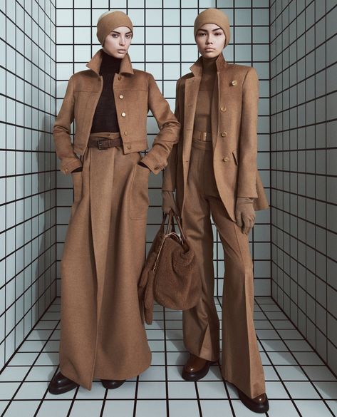 All Posts • Instagram Matching Jackets, Brown Outfit, Body Warmer, Odessa, Minimal Fashion, Max Mara, Luxury Fabrics, Work Outfit, Parka