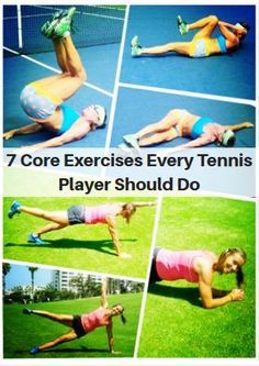 Tennis Exercises, Tennis Workout Training, Tennis Core, Garlic Kale, Tennis Serve, Tennis Drills, Tennis Training, Tennis Games, Tennis Life