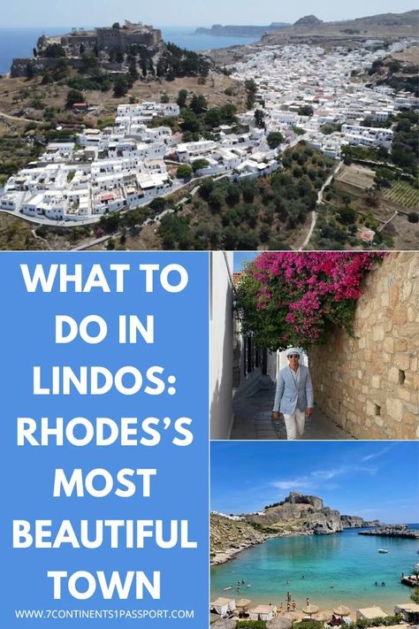 10 Best Things to Do in Lindos - Rhodes’s Most Enchanting Town 15 Lindos Rhodes, Backpack Through Europe, Greek Vacation, Travel 2024, European Travel Tips, Greece Photography, Road Trip Europe, 7 Continents, Greece Travel Guide