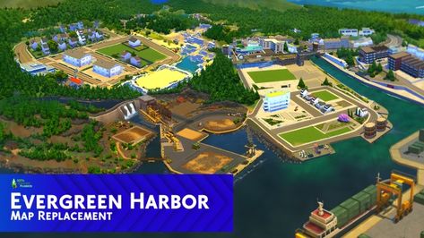 Evergreen Harbor Sims 4, Sims 4 Map Replacements, Sims 4 Patreon, Cc Sims4, Sims Packs, Sims 4 Gameplay, Creating Content, Sims 4 Mods Clothes, You're Amazing