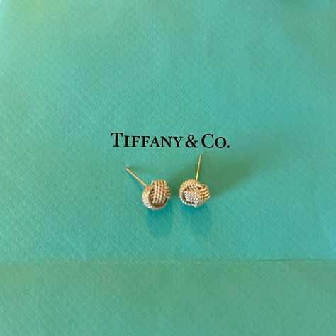 Tiffany Twist Knot Earrings Twist Knot, Knot Earrings, Tiffany Co Jewelry, Shop Earrings, Sterling Silver Earrings, Silver Earrings, Knot, Twist, Sterling Silver