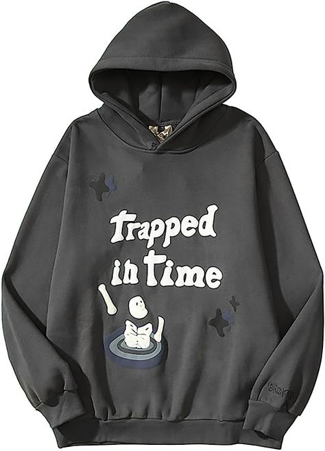 This is Affiliate Marketing! Broken Planet Hoodie, Streetwear Wardrobe, Broken Planet, Letter Hoodie, Gothic Skirts, Y2k Hoodie, Neck Hoodie, Loose Outfit, Graffiti Lettering