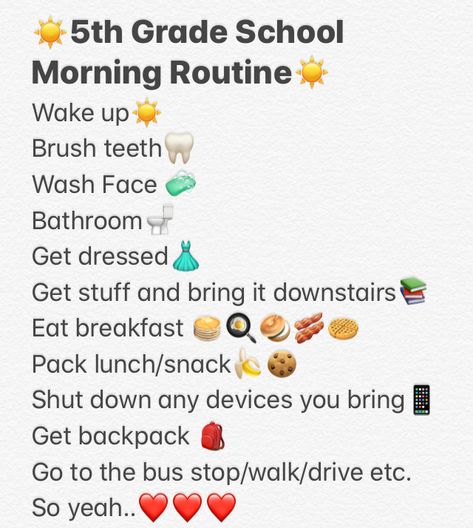 ✌🏻❤️❤️❤️✌🏻 Elementary Morning Routine, 5th Grade Morning Routine, Funny Mom Texts, School Night Routine, Good Apps For Iphone, Routine School, Night Before School, Night Routines, Crafts To Do When Your Bored