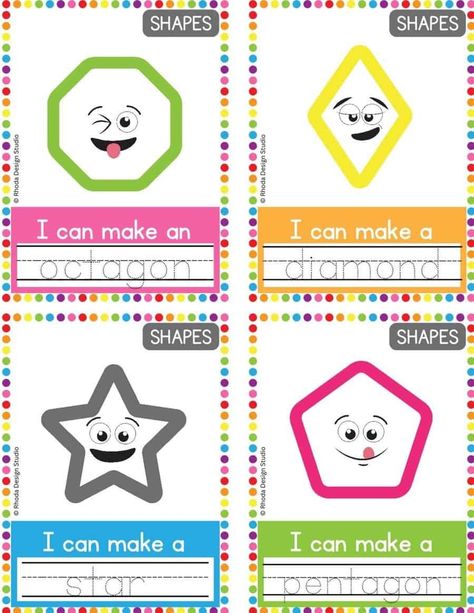 Free Printable No Prep 2D Shapes Playdough Mats Shape Activities, Geometry Worksheets, Math Stem, Playdough Mats, Winter Activities For Kids, Math Intervention, Learning Shapes, One To One, 2d Shapes