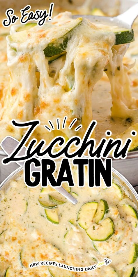 Zucchini Gratin Zucchini Au Gratin, Southern Sides, Vegetable Casseroles, Zucchini Gratin, Zucchini Side Dishes, Carb Sides, Casserole Side Dishes, Zucchini Noodle, Vegetable Side Dish