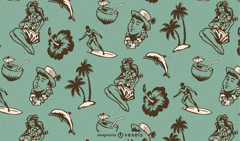 T Shirt Fundraiser, Hawaiian Pattern, Surf Tee, Beach Rocks, Tropical Pattern, Graphic Wallpaper, Shirt Design, Shirt Pattern, Vector Logo