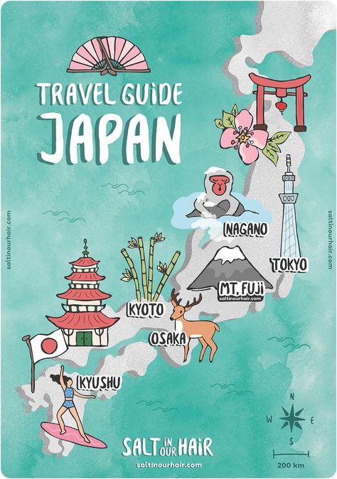 Japan Itinerary: Complete 2-Week Travel Guide (2024) Art Board Ideas, Japan Honeymoon, Traveling Destinations, Places In Tokyo, Japan Holiday, Vision Board Book, Japan Bucket List, Japan Spring, Streets Of Tokyo