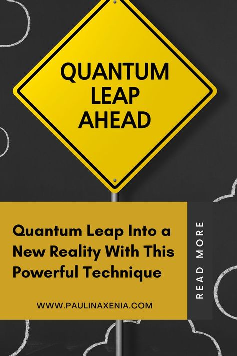 If you've read about manifestation you've heard about quantum leaps before. But what is a quantum leap and how can you quantum leap into a new reality? Read the blog post to find out the steps to how you can jump between parallel realities. Quantum leaping is the most powerful manifestation technique. abundancequotes │ moneyaffirmation │ abundanceaffirmation │ mindsetquotes │ powerfulquotes │ manifestationcoach │ lawofattraction │ mindsethacks Quantum Jumping Aesthetic, How To Quantum Jump, Quantum Jumping Techniques, What Is Quantum Physics, Quantum Jumping, Quantum Leaping, Quantum Mechanics Books, Vision Board Goals, Quantum Leap